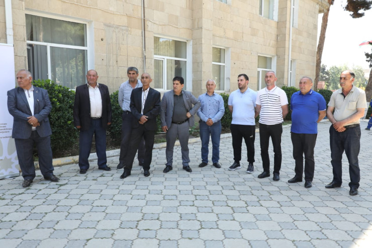 Şirvanda vətəndaşların bir sıra müraciətləri yerindəcə həllini tapdı - FOTO 