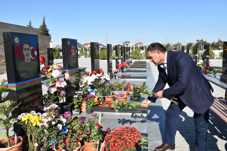 Şəhidlərimizin əziz xatirələri anılıb - FOTOLENT 