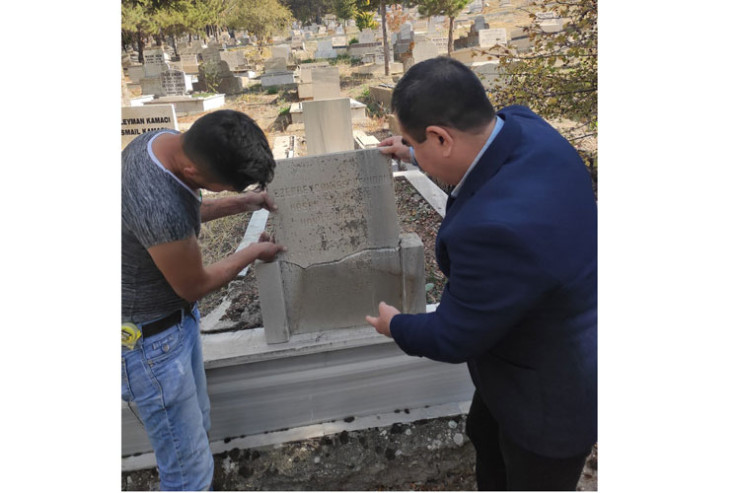 Zərdabinin oğlunun məzarı tapıldı-FOTO 