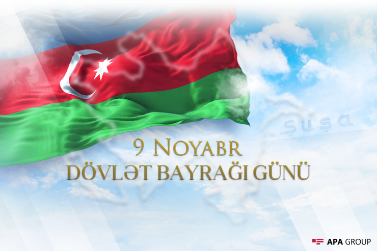 Azərbaycanda  Dövlət Bayrağı Günüdür  
