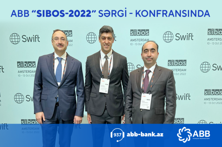 ABB beynəlxalq “SIBOS-2022” sərgi-konfransında® 