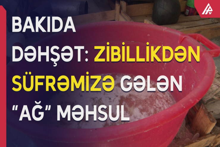 Məhsul vaxtı keçdikdən sonra 2-ci dəfə satışa çıxarılırmış - Bakıda şok olay 
