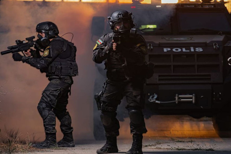 "Bəxtiyar" filminin çəkildiyi yerdə  ƏMƏLİYYAT:  27 nəfər tutuldu - VİDEO 