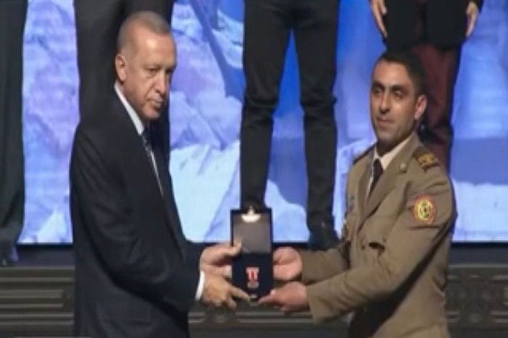 FHN-nin xilasedicisi Türkiyədə təltif olundu