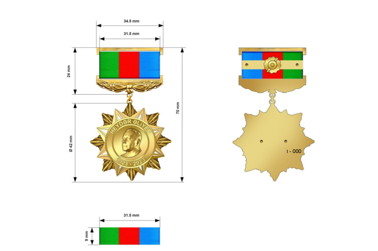 “Heydər Əliyevin 100 illiyi” yubiley medalı təsis edildi