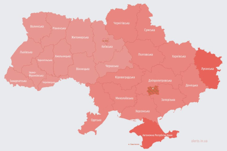 Bütün Ukrayna ərazisində HƏYƏCAN SIQNALI VERİLDİ 