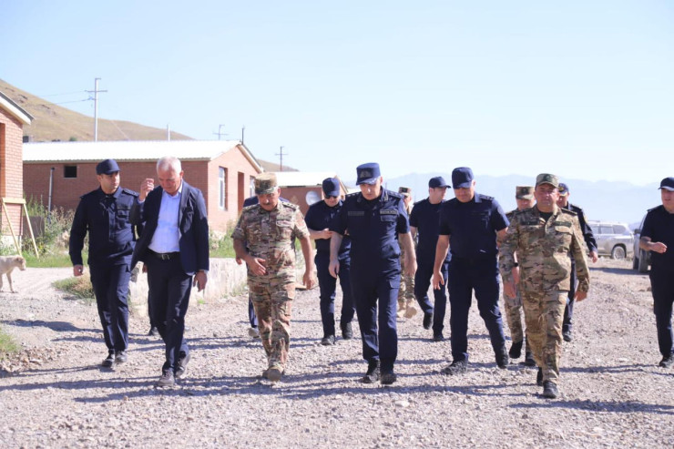 Baş prokuror Kəlbəcər və Laçında - FOTO 