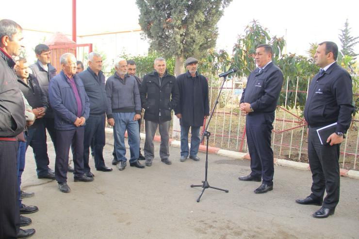 Samux rayonunda "Azəriqaz"a 9 müraciət ünvanlandı
