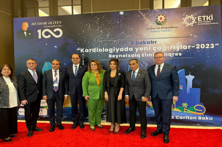 "Heydər Əliyev İli" çərçivəsində Kardiologiya İnstitutu tərəfindən Beynəlxalq elmi konqres keçirilib