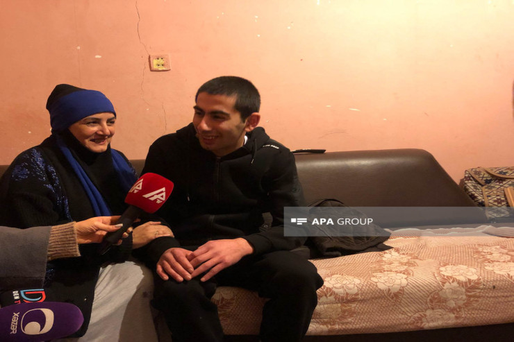 Hüseyn Axundov evində - VİDEO 