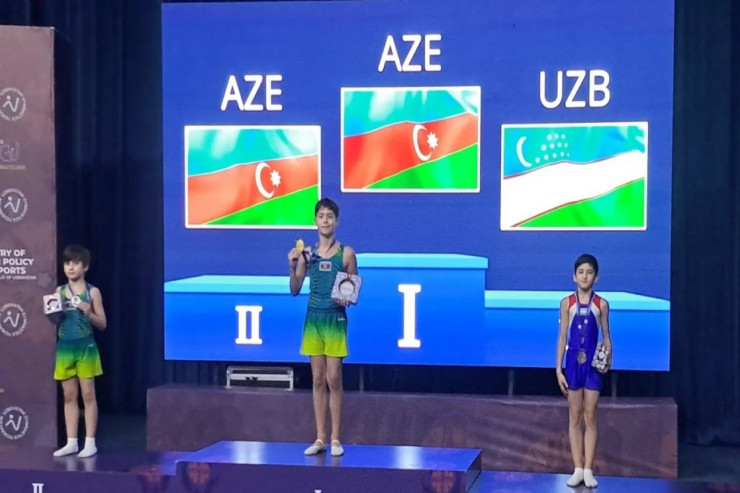 Azərbaycan gimnastlarından beynəlxalq turnirdə növbəti uğur 