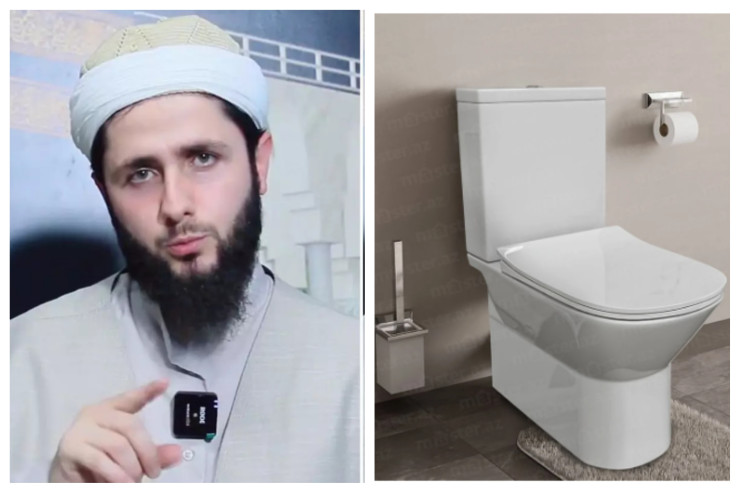 Özünə cindar deyən molladan XƏBƏRDARLIQ -  Unitazdan   istifadə etməyin!