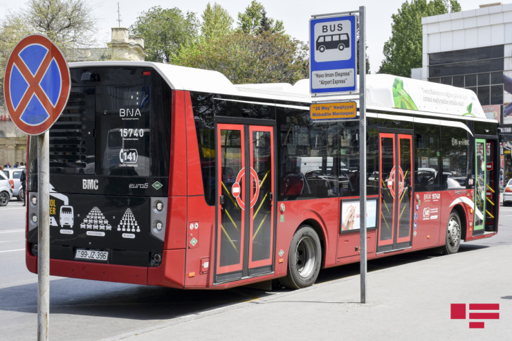 BNA: Bakıda 152 avtobus gecikir