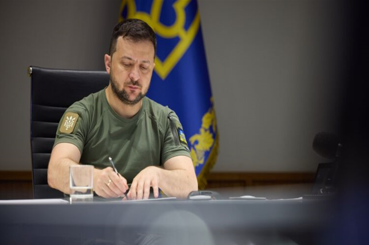 Zelenski üç regiona yeni administrasiya rəhbərləri təyin etdi