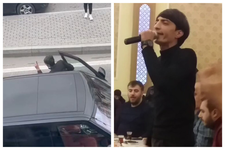 Balaəli "Range Rover"lə avtobusun qabağını kəsdi: Yol polisi OD PÜSKÜRDÜ