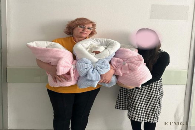 Bakıda üçəm doğuldu