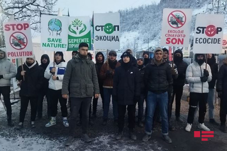 Laçın-Xankəndi yolu - etirazların 33-cü günü-FOTO 