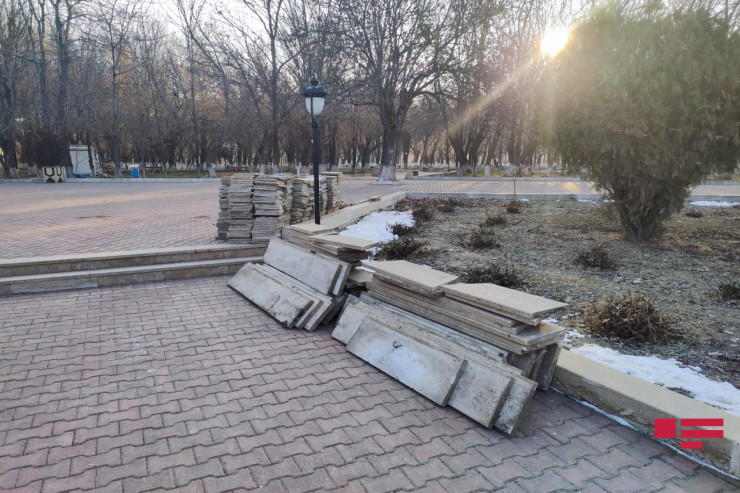 Naxçıvanda kommunistlərin abidəsi söküldü - FOTO 