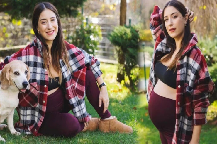 Hazal Kayadan hamiləlik POZLARI - FOTO 