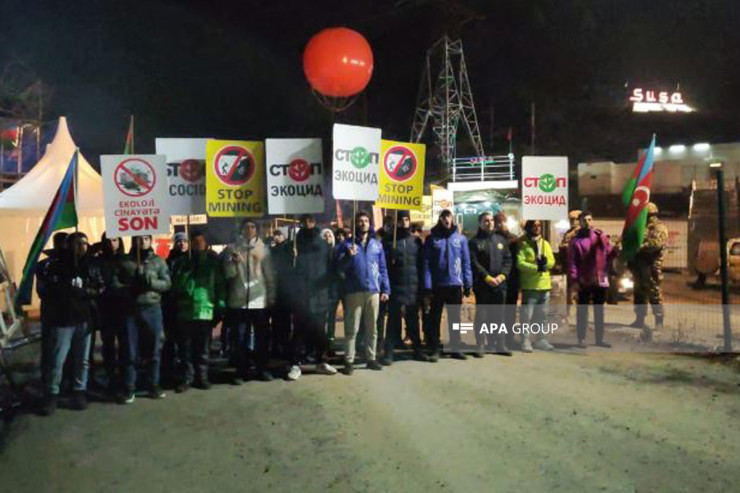 Laçın yolu: aksiyanın 42-ci gecəsi 