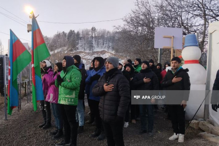 Laçın-Xankəndi yolu: Aksiyanın 45-ci  günü -FOTO 