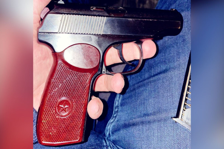 Gəncədə silahlı   tutuldu