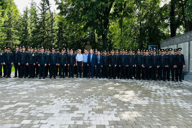 Qaxda polisin 105 illiyi münasibətilə tədbir keçirildi - FOTO 