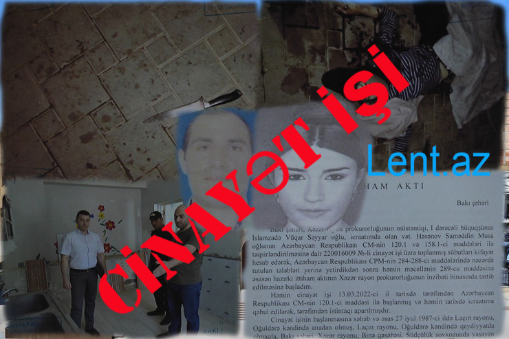 Bakıda AİLƏ FACİƏSİ:  16 bıçaq zərbəsi, yetim qalan 3 uşaq - TƏFƏRRÜATLAR 