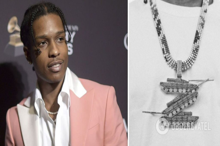 Rihannaın ərinin medalyonu ukraynalıları qıcıqlandırdı