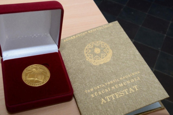 Azərbaycanda  qızıl medal   alan məzunların SAYI