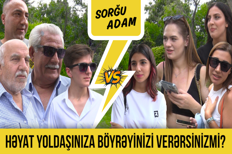 Qadınlar kişilərə böyrəyini verməkdən imtina etdi - Bakıda SORĞU 
