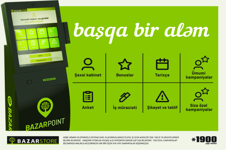 "Bazarstore" – başqa bir aləm