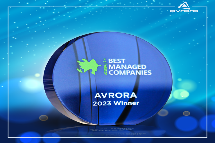 “Avrora” MMC “Best Managed Companies” müsabiqəsinin qalibi seçilib