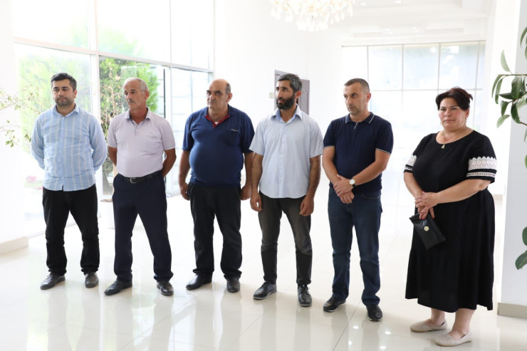 Samux sakinlərinin qazla bağlı problemləri "Açıq mikrofon"da -FOTO 