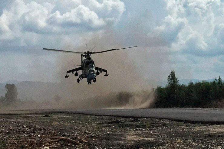 Suriyada helikopter qəzaya uğradı, 20-dən çox ABŞ əsgəri yaralandı