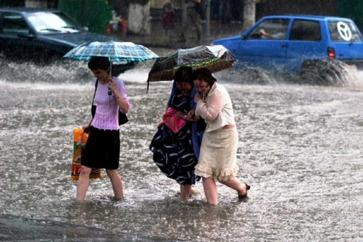  Güclü leysan,   dolu, külək - Sabahın HAVA PROQNOZU