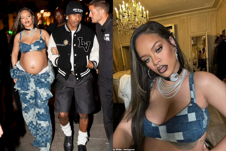Rihanna 700 min dollarlıq zinət əşyaları ilə QIRMIZI XALÇADA - FOTO 