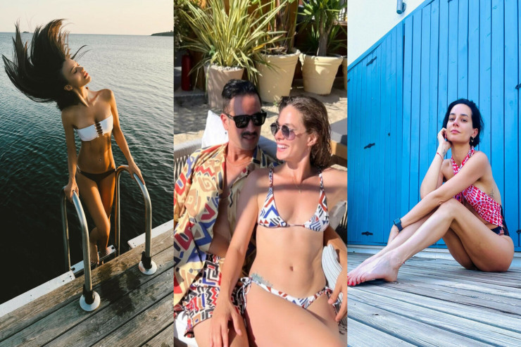 Məşhurlar dəniz sezonunu  açdılar – Tətildən görüntülər