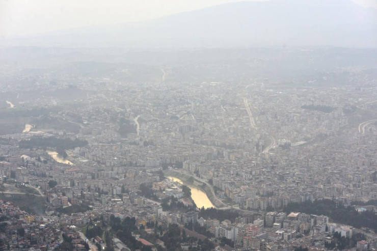 Toz-dumana bürünmüş Hatay-FOTO 