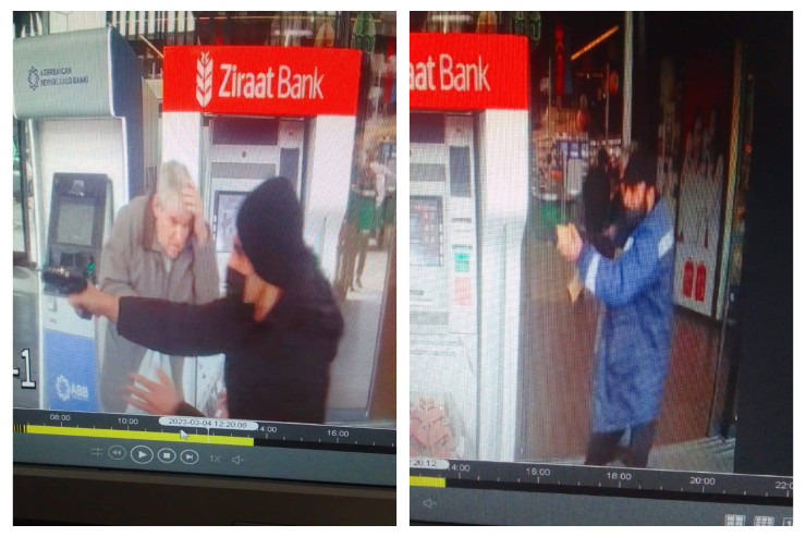 Hipermarketə silahlı basqın edənlərin FOTOSU 