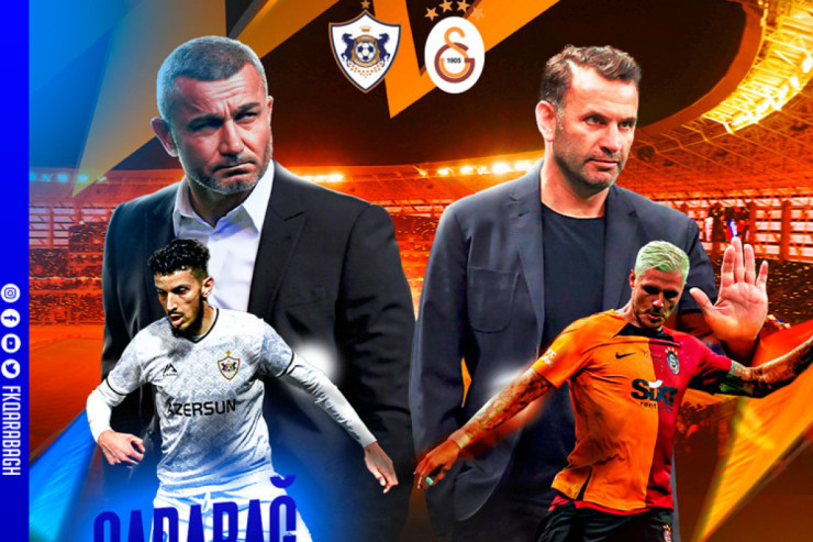 “Qarabağ” və “Qalatasaray”ın xeyriyyə oyunu üçün start heyətləri açıqlanıb