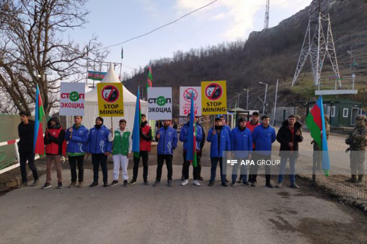 Laçın-Xankəndi yolu: Aksiyanın 107-ci günü  -FOTO 