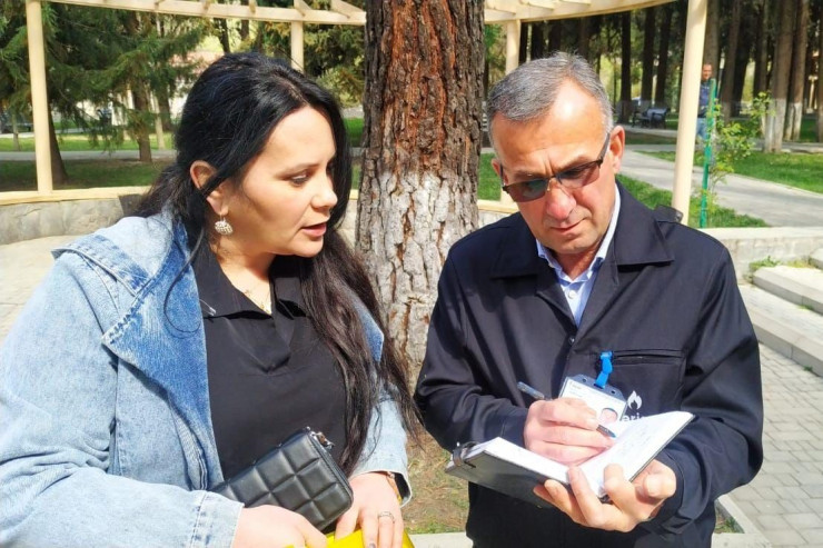 “Səyyar qəbul otağı” bu dəfə Qaxda - FOTO 