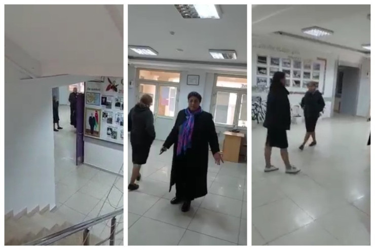 Bakıda direktor müəllimləri məktəbə buraxmadı? - RƏSMİ AÇIQLAMA  -VİDEO  - YENİLƏNİB 