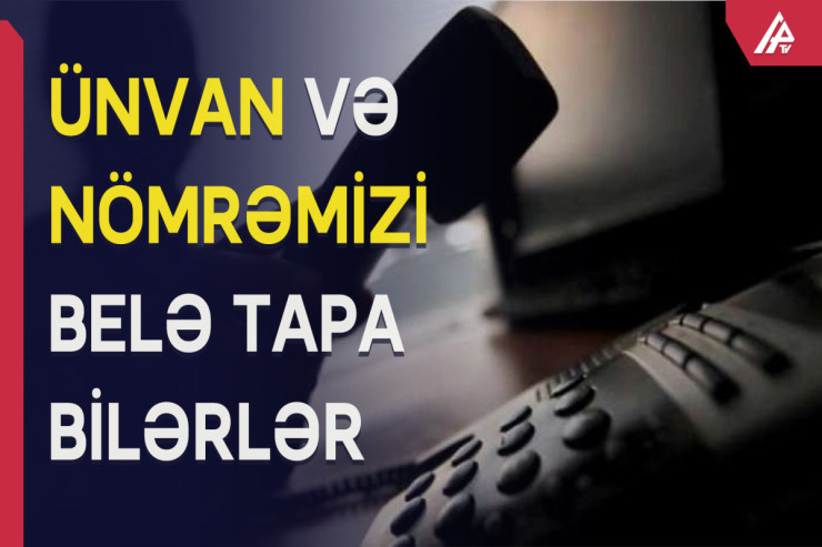 109 sorğu xidməti ağır cinayətlərə səbəb ola bilər? - VİDEO