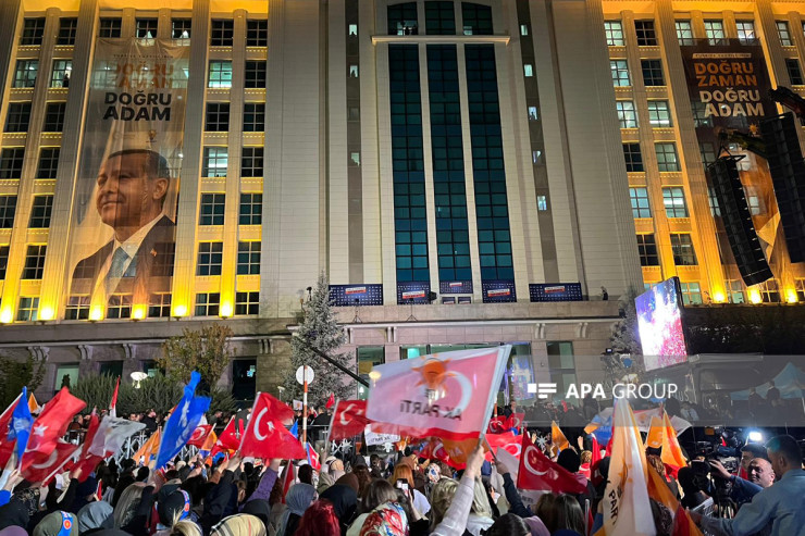 Ərdoğan: Seçkiləri birinci turda bitirəcəyimizə inanırıq-FOTO 