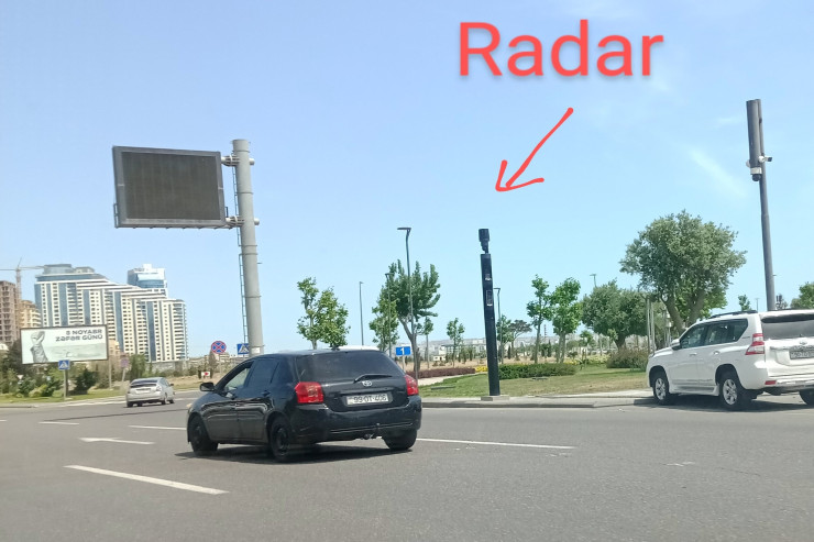 Bakının bu küçəsinə yeni radar qoyuldu - QEYRİ-ADİDİR 