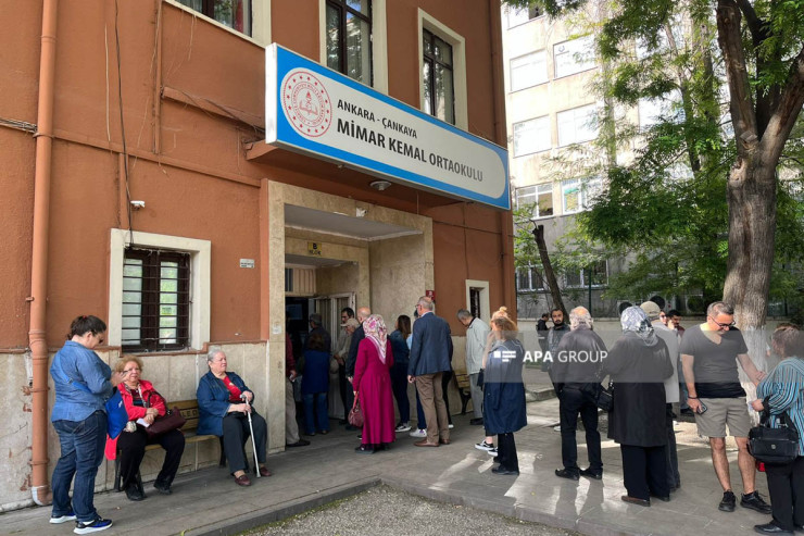 Türkiyədə prezident seçkilərinin II turu keçirilir-FOTO 