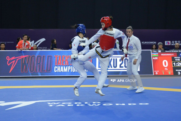 3 taekvondoçumuz dünya çempionatında 1/8 finala yüksəldi -FOTO 