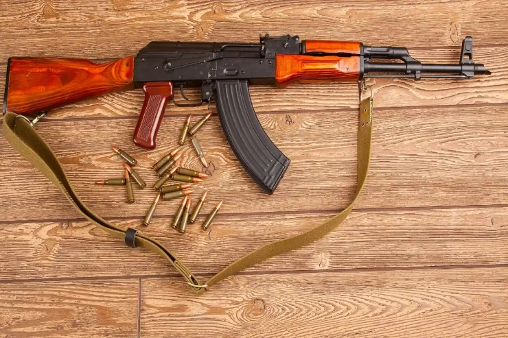 Yevlax sakini avtomatla tutuldu